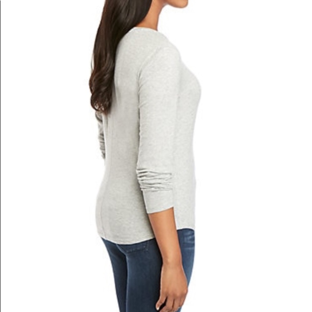 Crown & Ivy Longsleeve Crewneck T-shirt Sz Medium - Picture 3 of 7